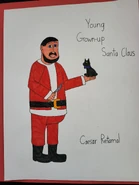 Santa as a young adult