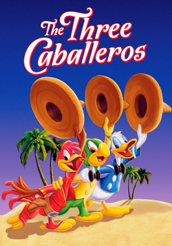 Three caballeros poster