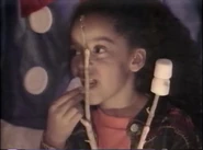 Jessica loves to eat with marshmallow.