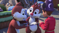 KDA - Chip and Dale likes to signed them on the book