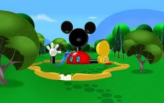 mickey mouse clubhouse house