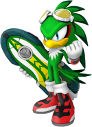 Jet the Hawk in Sonic The Hedgehog Film