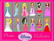 Junior Disney Princess Deluxe Doll Set