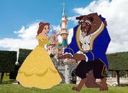 Belle and Beast Goes to Disneyland Paris Pictures 02