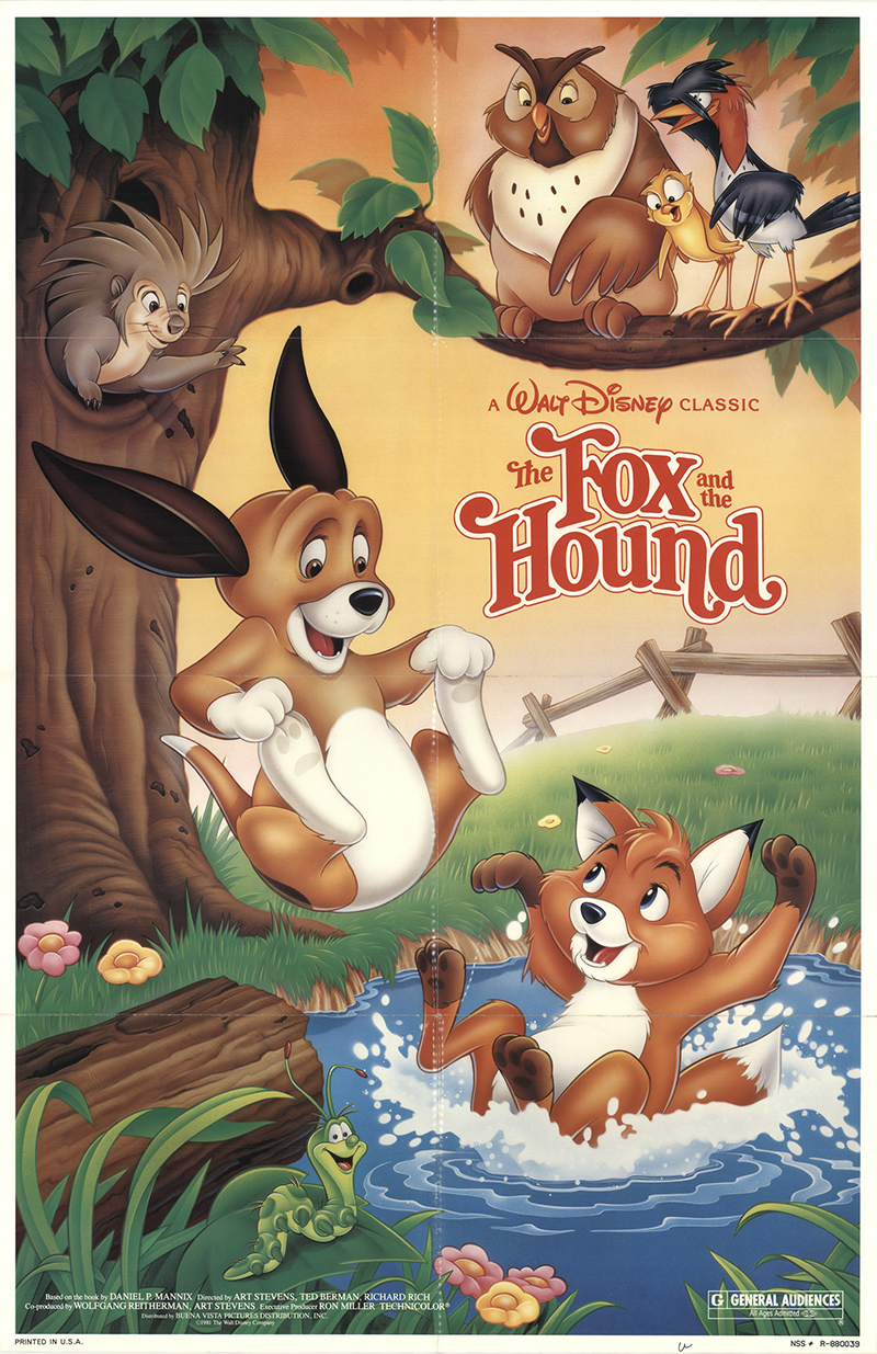 the fox and the hound bear attack