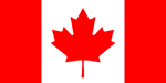 The flag of Canada