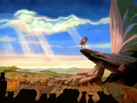 Pride Rock in Around the World with Timon & Pumbaa