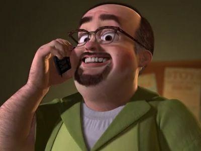 Fat guy from toy deals story