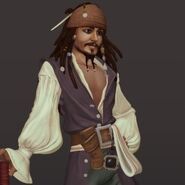 Captain Jack Sparrow From: Kinect Disneyland Adventures