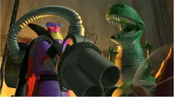 Zurg and Rex in Toy Story 2.