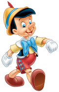 Pinocchio transparent
