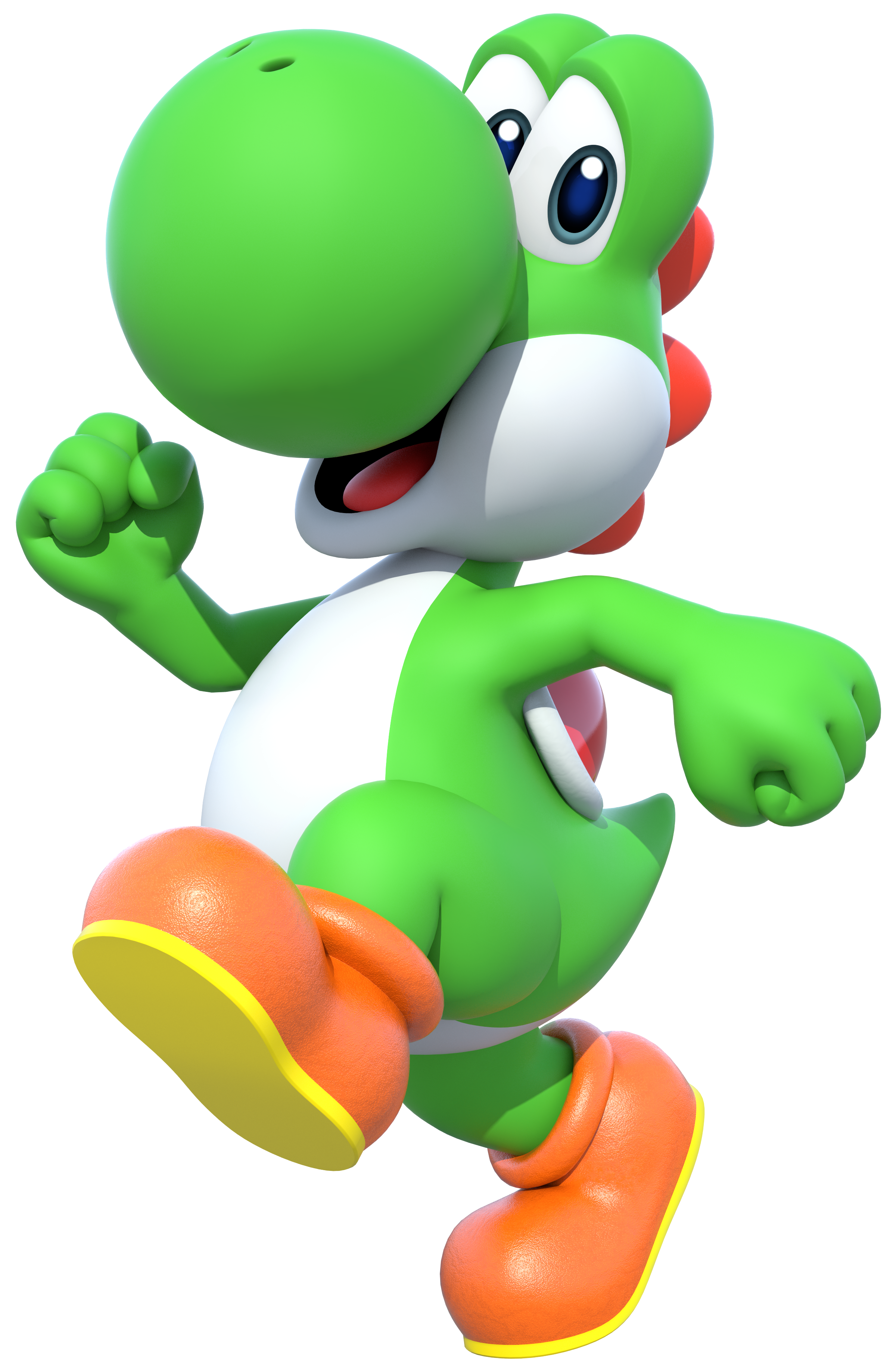 Movie Mario discovers Yoshi Egg (PNG) by PrincessCreation345 on