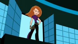 Kim in her new mission outfit in the fourth season.