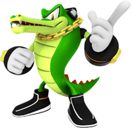 Vector the Crocodile in Sonic The Hedgehog Film