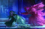 Gothel attacks Rapunzel, by Paul Felix