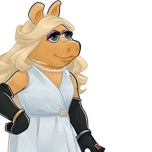 Miss Piggy, Disney Wiki