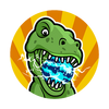 Shield Eating Dinosaur
