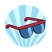 Red Sunglasses