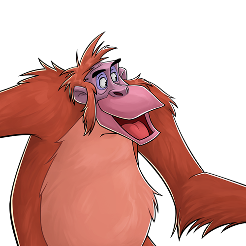 jungle book characters king louie