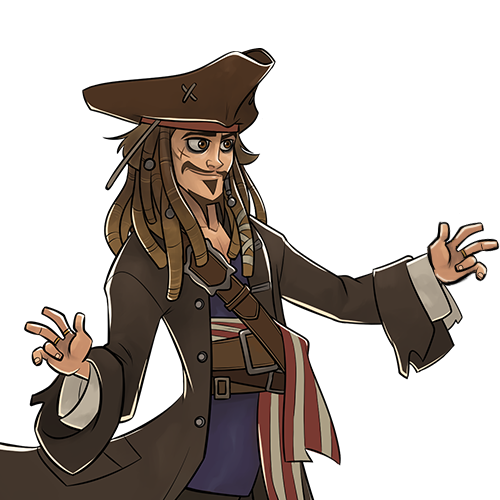 Captain Jack Sparrow, Heroes Wiki