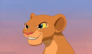 Nala as a cub