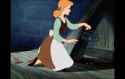 Cinderella working as a maid