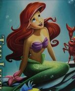 Ariel is promote at 2013 Diamond Edition iussue artwork of The Little Mermaid