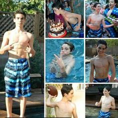 These are tons of Cameron Boyce photos where he's shirtless and hot