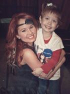 Found Photo Debby use the patch in the eye is fake and one fan