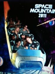 Cast at Space Mountain on 2011!