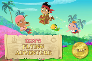 Jake&crew - Izzy's Flying Adventure Title Screen