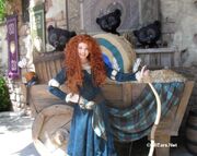 Merida "Meet and Greet" at Fairytale Garden (MK)