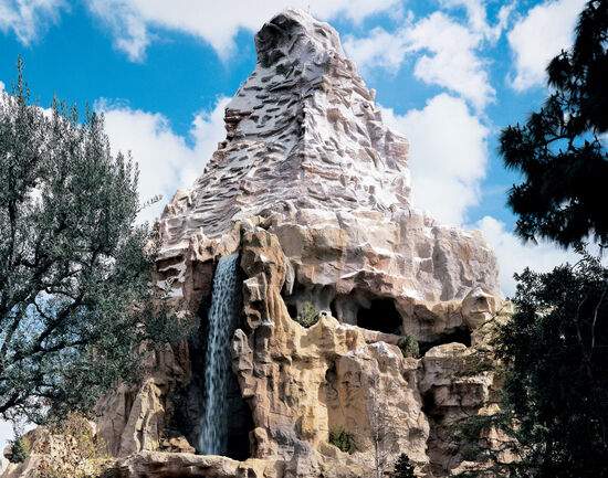 matterhorn map disneyland