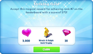 Striking Gold #50 reward