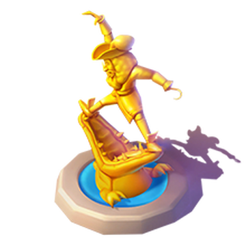 Tick-Tock Croc Statue | Disney Magic Kingdoms Wiki | Fandom