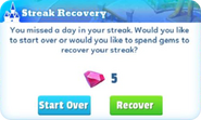 Recover Streak