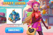 Honey Lemon has been unlocked!