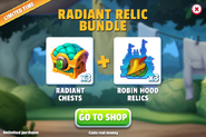 Radiant Relic Bundle (Radiant Chests + Robin Hood Relic Tokens)