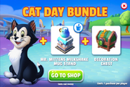 Cat Day Bundle (Figaro + Mr. Mittens Milkshake Mug Stand + Decoration Chests)