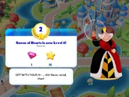 OFF WITH YOUR H-- ... Oh! Never mind, then!