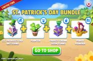 St. Patrick's Day Bundle (St. Patrick's Day Hat Stand + Planter + Froggy Cream Soda Stand + Pirate Plunder) (2021-2022)