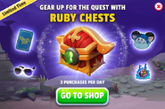 Ruby Chests Promotion