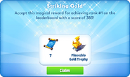 Me-striking gold-107-prize