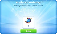 Streak Rewards Calendar