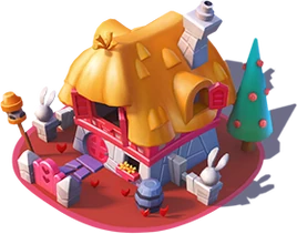 Ba-white rabbits house