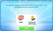Striking Gold #120 reward