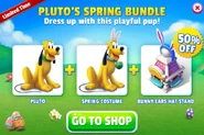Pluto's Spring Bundle (Pluto + Pluto/Spring + Bunny Ears Hat Stand) (2020)