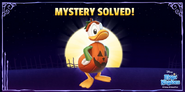 Donald Duck Halloween Costume Promotion