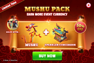 Mushu Pack (Mushu + Sparkler Concession)