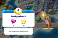 Woo! My paws are burning, baby!